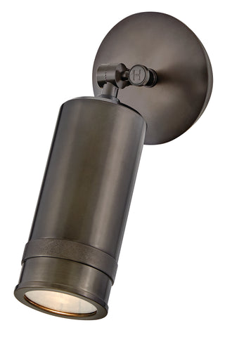 Pratt Small Wall Mount Lantern in Black Oxide