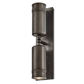 Pratt Medium Wall Mount Lantern in Black Oxide