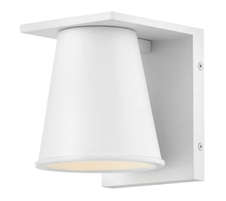 Hans Extra Small Wall Mount Lantern in Textured White