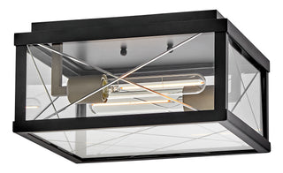 Monte Small Flush Mount in Black