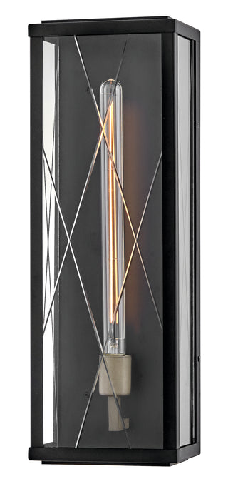 Monte Large Wall Mount Lantern in Black