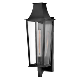 Georgetown Large Wall Mount Lantern in Black