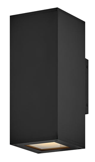 Tetra Small Wall Mount Lantern Up/Down in Black