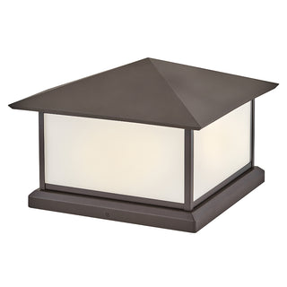 Walter Large Pier Mount Lantern in Textured Oil Rubbed Bronze