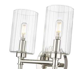 Chastine 2-Light Vanity Polished Nickel