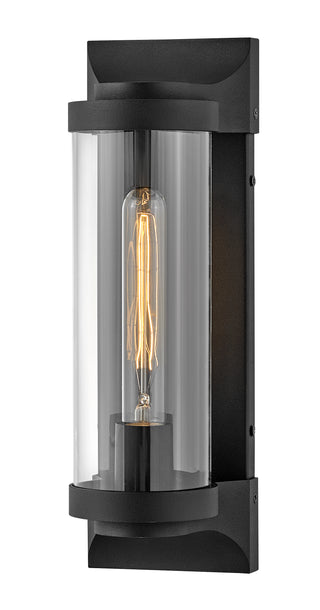 Pearson Medium Wall Mount Lantern in Textured Black
