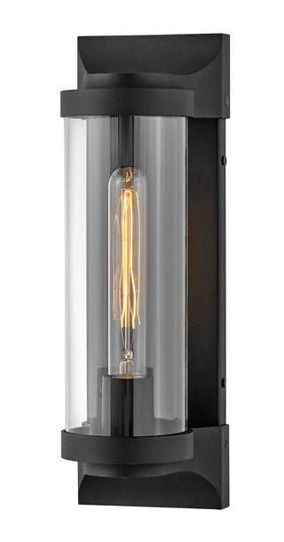 Pearson Medium Wall Mount Lantern in Textured Black