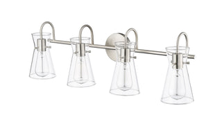 Camellia 4-Light Vanity Brushed Nickel