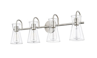 Camellia 4-Light Vanity Brushed Nickel