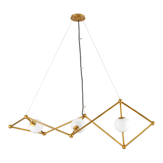 Bickley Linear In VINTAGE BRASS Finish
