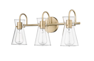 Camellia 3-Light Vanity Modern Gold