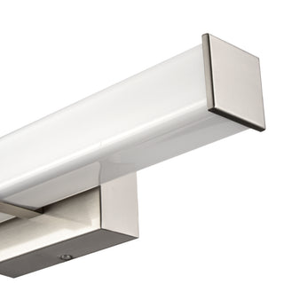 Tron Bathroom Vanity LED Light Bar Brushed Nickel