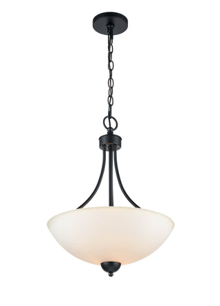 Ivey Lake 2-Light Pendant light Matte Black