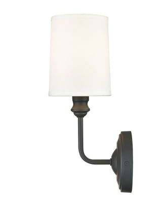 Leena 1-Light Wall Sconce Matte Black