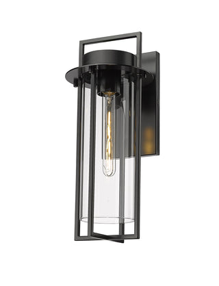 Russell 1-Light Outdoor Wall Sconce Powder Coated Black