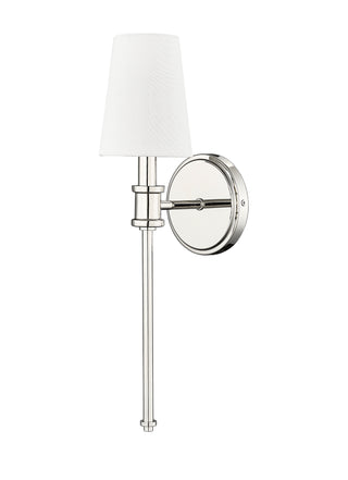 1-Light Wall Sconce Polished Nickel