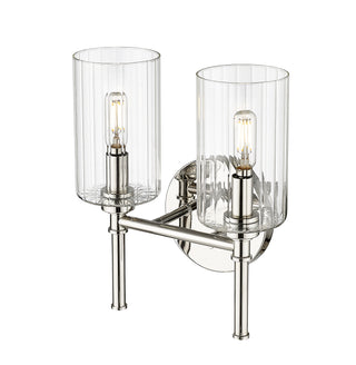 Chastine 2-Light Vanity Polished Nickel
