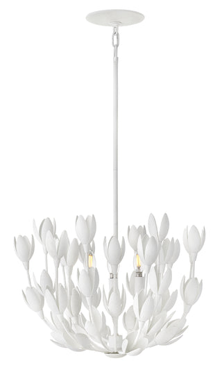 Flora Medium Convertible Semi-Flush Mount in Textured Plaster