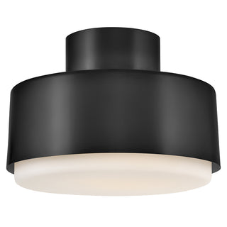 Cedric Small Semi-Flush Mount in Black