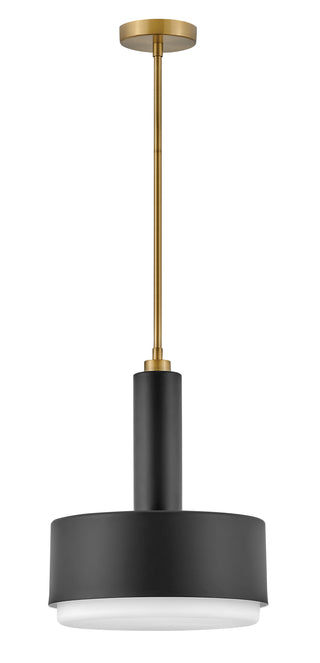 Cedric Medium Pendant in Black