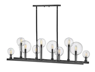 Alchemy Medium Ten Light Linear in Black