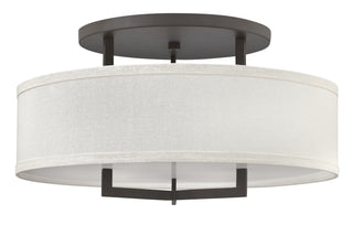 Hampton Large Semi-Flush Mount in Buckeye Bronze
