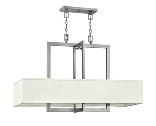 Hampton Medium Four Light Linear in Antique Nickel
