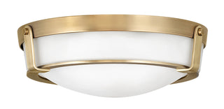 Hathaway Medium Flush Mount in Heritage Brass