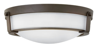 Hathaway Medium Flush Mount in Olde Bronze