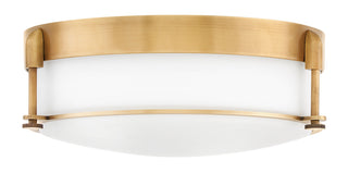 Colbin Medium Flush Mount in Heritage Brass