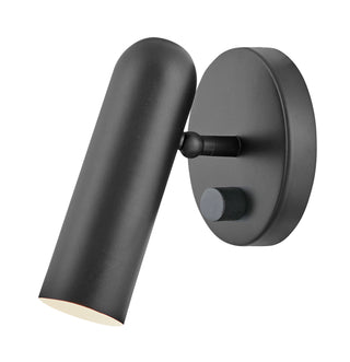 Dax Small Adjustable LED Sconce in Black