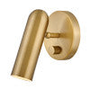 Dax Small Adjustable LED Sconce in Heritage Brass