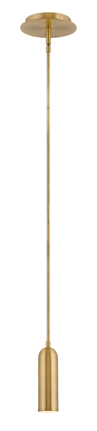 Dax Extra Small LED Pendant in Heritage Brass