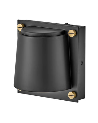 Scout Small Single Light Sconce in Black
