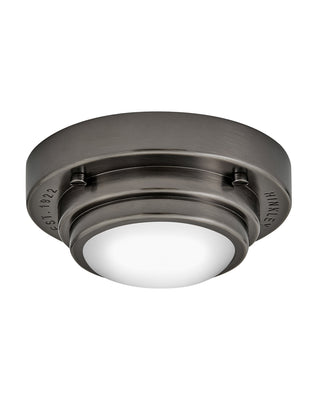 Porte Extra Small Flush Mount or Sconce in Black Oxide