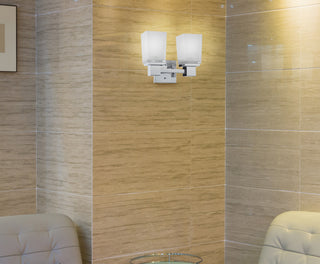 Parker Two Light Vanity in Polished Chrome