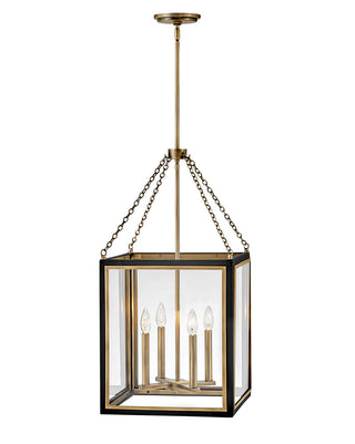 Shaw Medium Pendant in Black