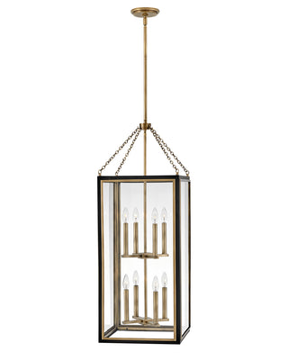 Shaw Medium Multi Tier Pendant in Black