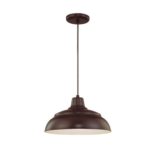 Millennium - RWHC14-ABR - One Light Pendant - R Series - Architectural Bronze