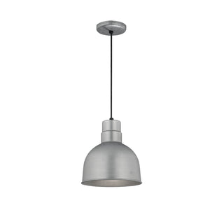 Millennium - RDBC10-GA - One Light Pendant - R Series - Galvanized
