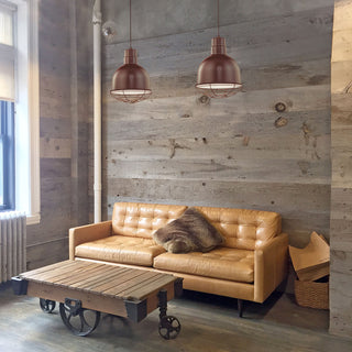 R Series One Light Pendant in Architectural Bronze
