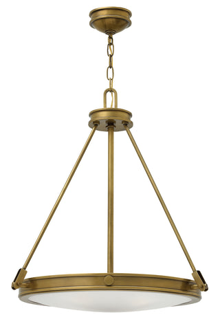 Collier Small Pendant in Heritage Brass