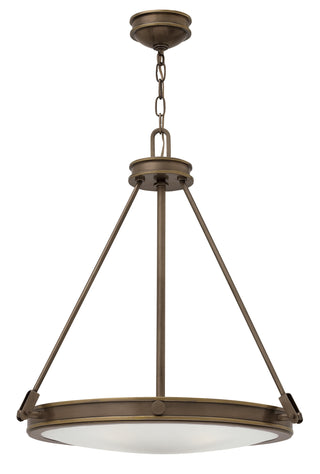 Collier Small Pendant in Light Oiled Bronze