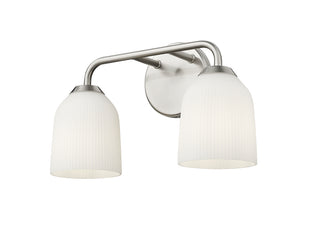 Norah 2-Light Vanity Brushed Nickel