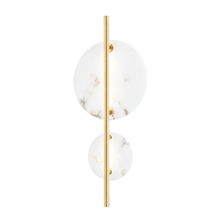 Croft Wall Sconce with Aged Brass Finish