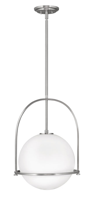 Somerset Medium Pendant in Brushed Nickel