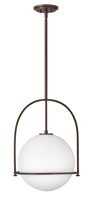 Somerset Medium Pendant in Buckeye Bronze