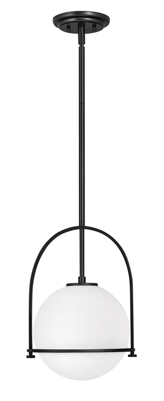 Somerset Small Pendant in Black