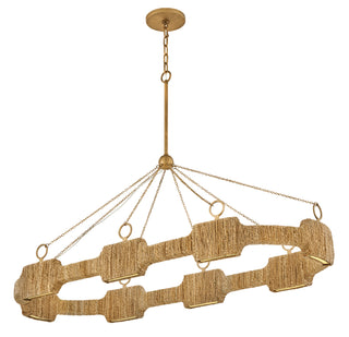 Raffi Large LED Linear in Burnished Gold