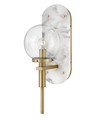 Gilda Medium Single Light Sconce in Heritage Brass
